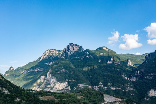 湖北宜昌长阳清江自然风光