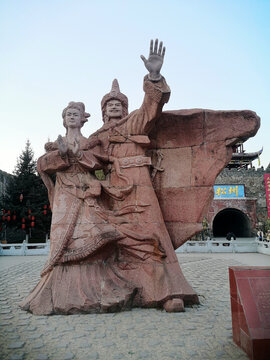 汉藏和亲雕塑