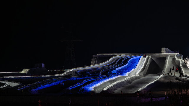 中国长春冰雪新天地雪雕景观