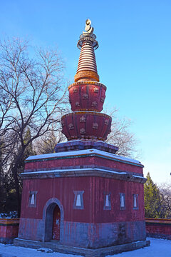 颐和园万寿山古建筑