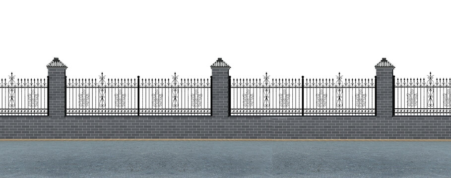 围墙栏杆