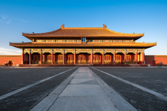北京故宫古代的皇家宫殿