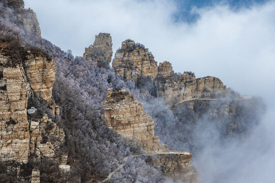 白石山云海奇观