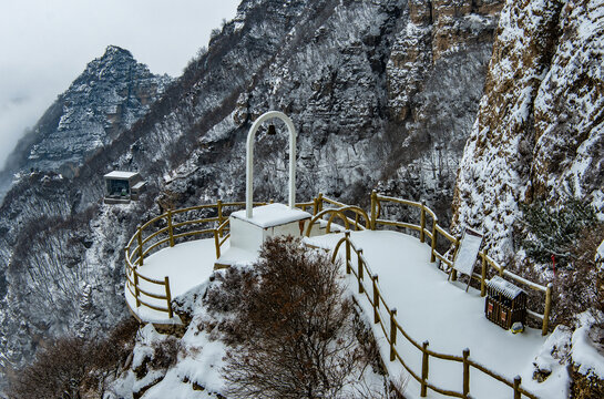 白石山雪景