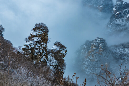 白石山云海