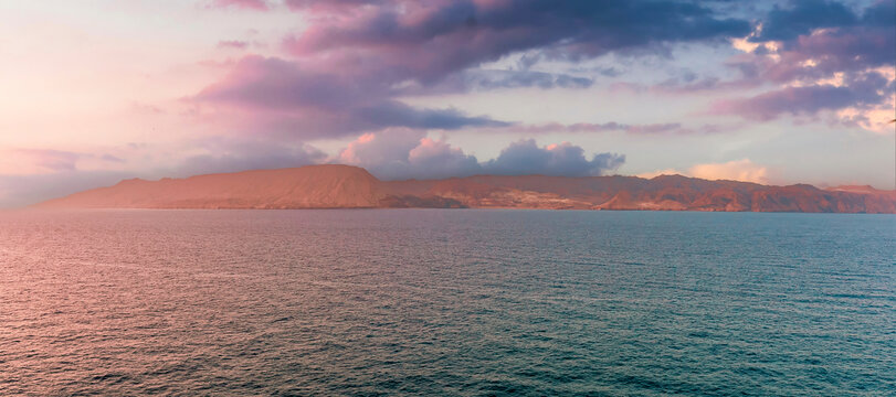 海岛红海自然风景