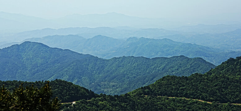 黄毛尖山