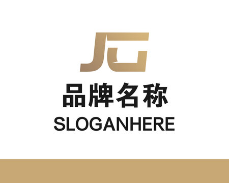 金色JG标志LOGO