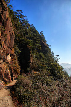 黄山登山路