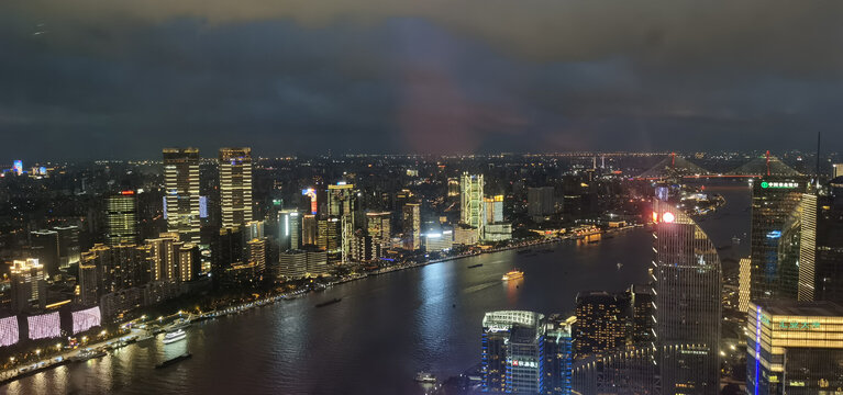 黄浦江夜景