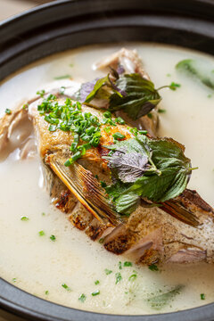 紫苏鱼汤
