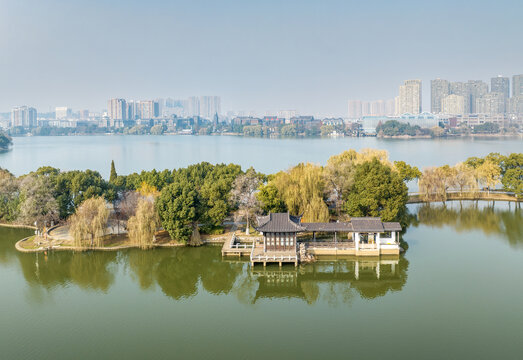 铜陵天井湖公园碧波轩