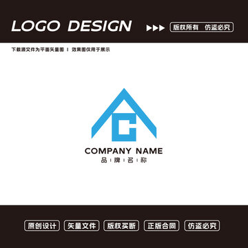 C字母logo标志