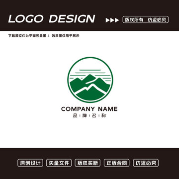 山峰logo标志