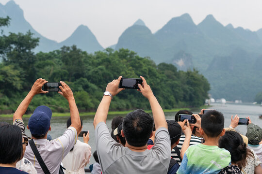 广西桂林漓江自然风光