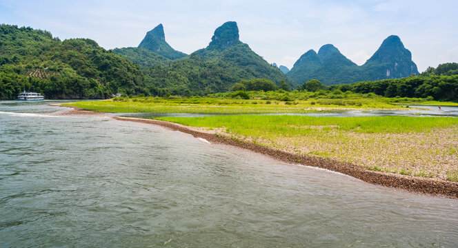 广西桂林漓江自然风光