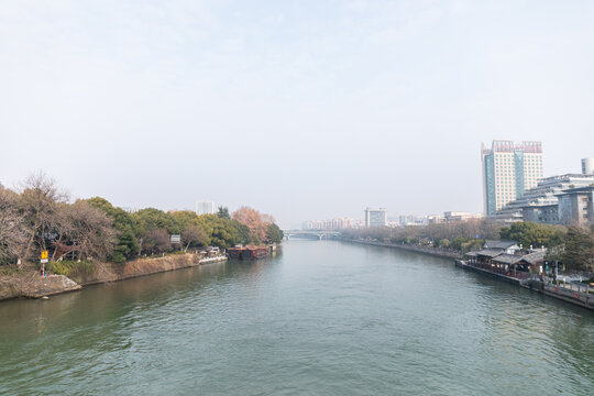 京杭运河杭州段景观