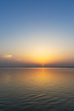 日落夕阳晚霞