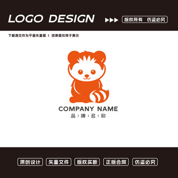 卡通logo标志