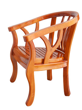 一把实木椅子