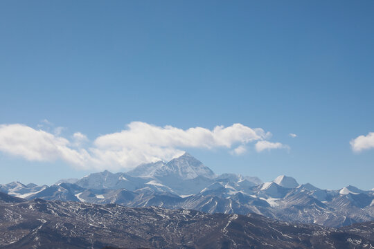 喜马拉雅山脉珠峰