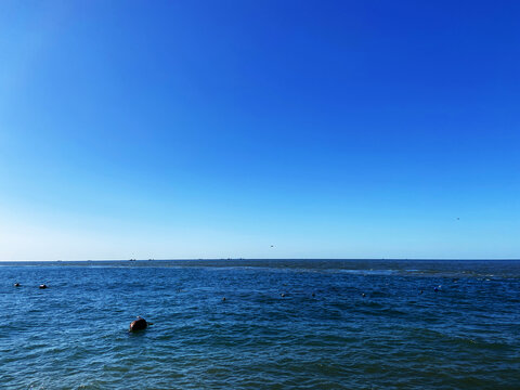 黄渤海分界线景区