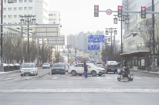 太原市雪景