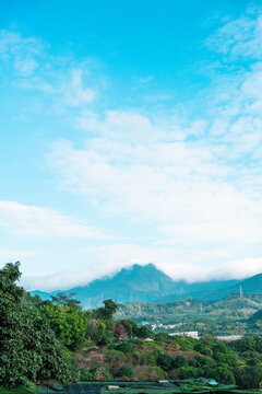 深圳淘金山绿道风景