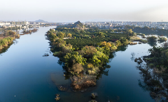 桂林市区漓江湿地