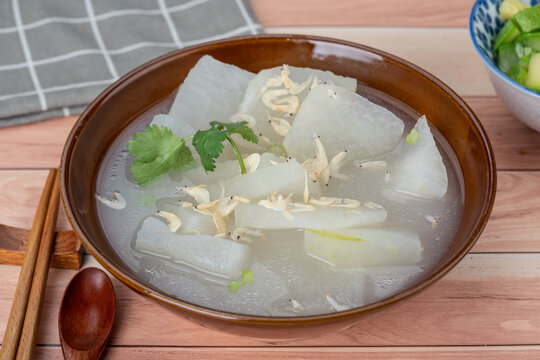 冬瓜虾皮汤