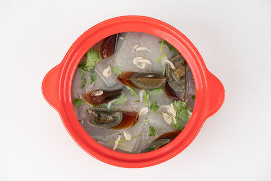 冬瓜皮蛋虾米汤