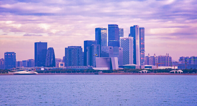 欢乐港湾晨景