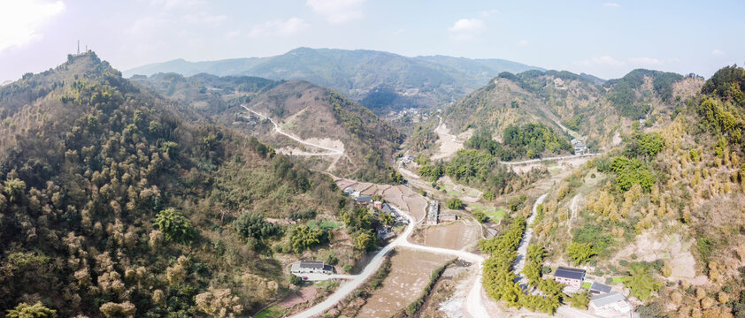 重庆山村航拍