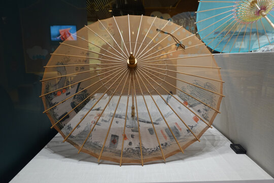 中国伞博物馆西湖绸伞