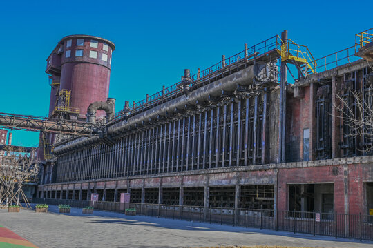 北京首钢园园区工业遗址