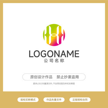 H字母logo