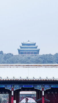 故宫紫禁城雪景