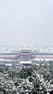 故宫紫禁城雪景