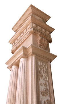 柱体柱子罗马柱圆柱石柱