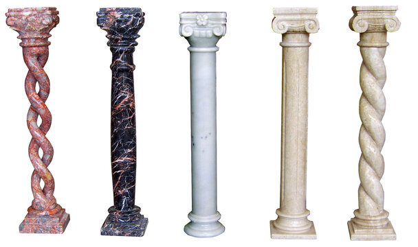 圆柱石材装饰柱子柱条罗马柱