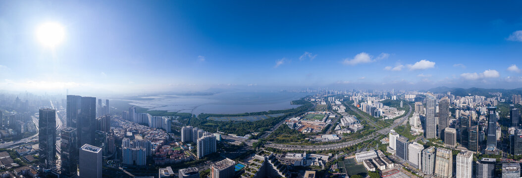 深圳湾全景