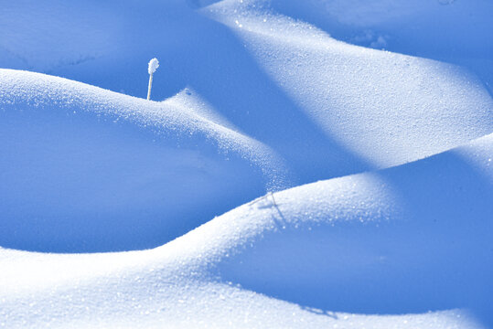 北方冬季雪景