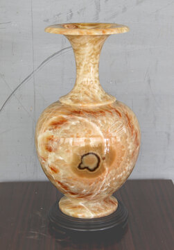 花瓶石材工艺品艺术收藏品