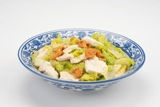 油渣白菜豆腐