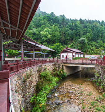 北帝山旅游风景区入口