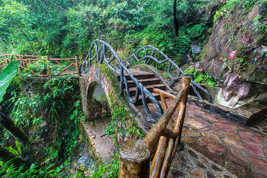 北帝山旅游景区拱桥