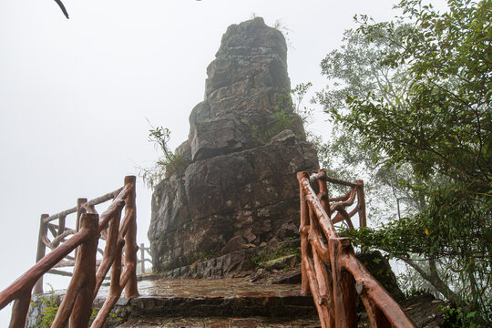 北帝山旅游景区奇石