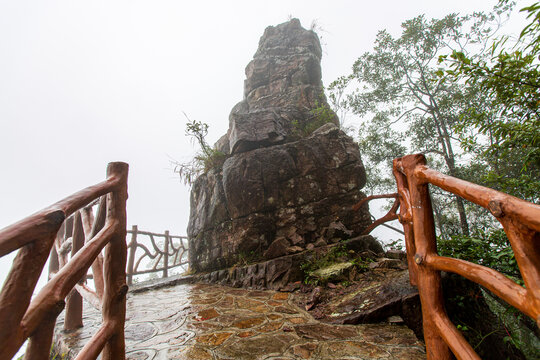 北帝山旅游景区玄武岩