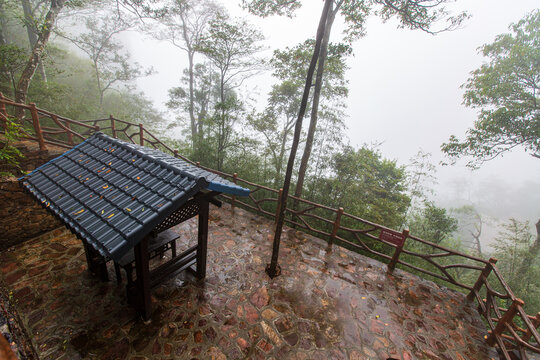 北帝山旅游景区观景平台