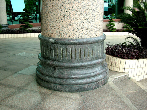 圆柱罗马柱石材建筑工程实例